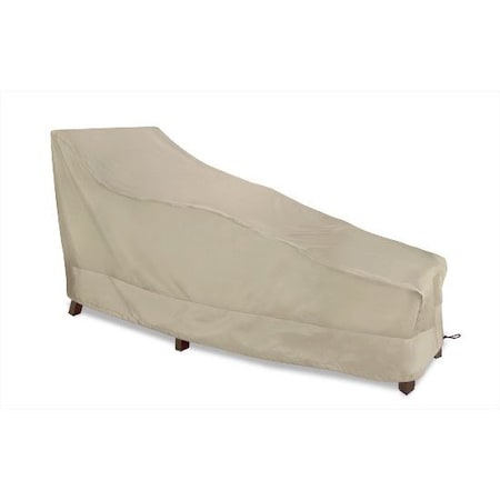 Eevelle Meridian Day Chaise Lounge Cover, Khaki, 32 in L x 34 in W x 82 in H MDCHSLNG_32W_82L_34H-KHA